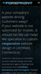 Mobile Screenshot of forefrontdesign.com